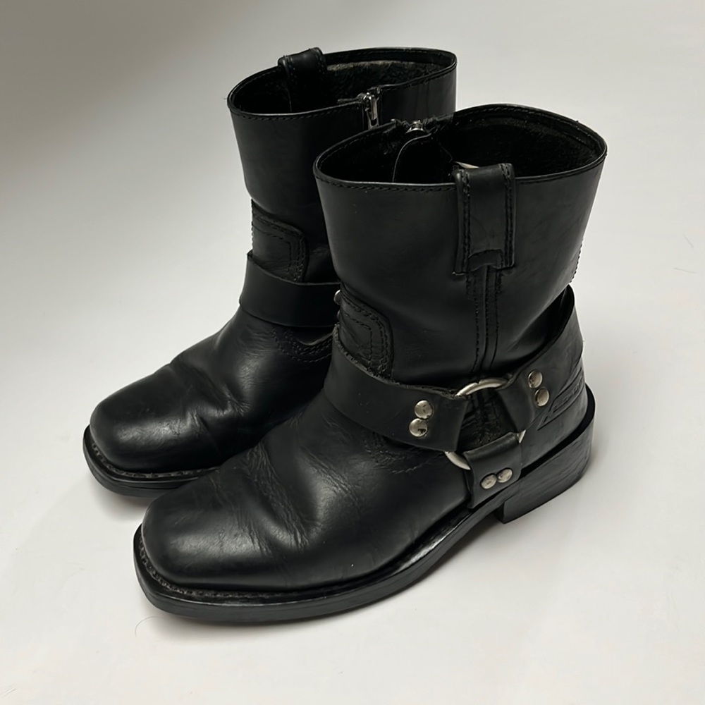 X Element leather combat boots